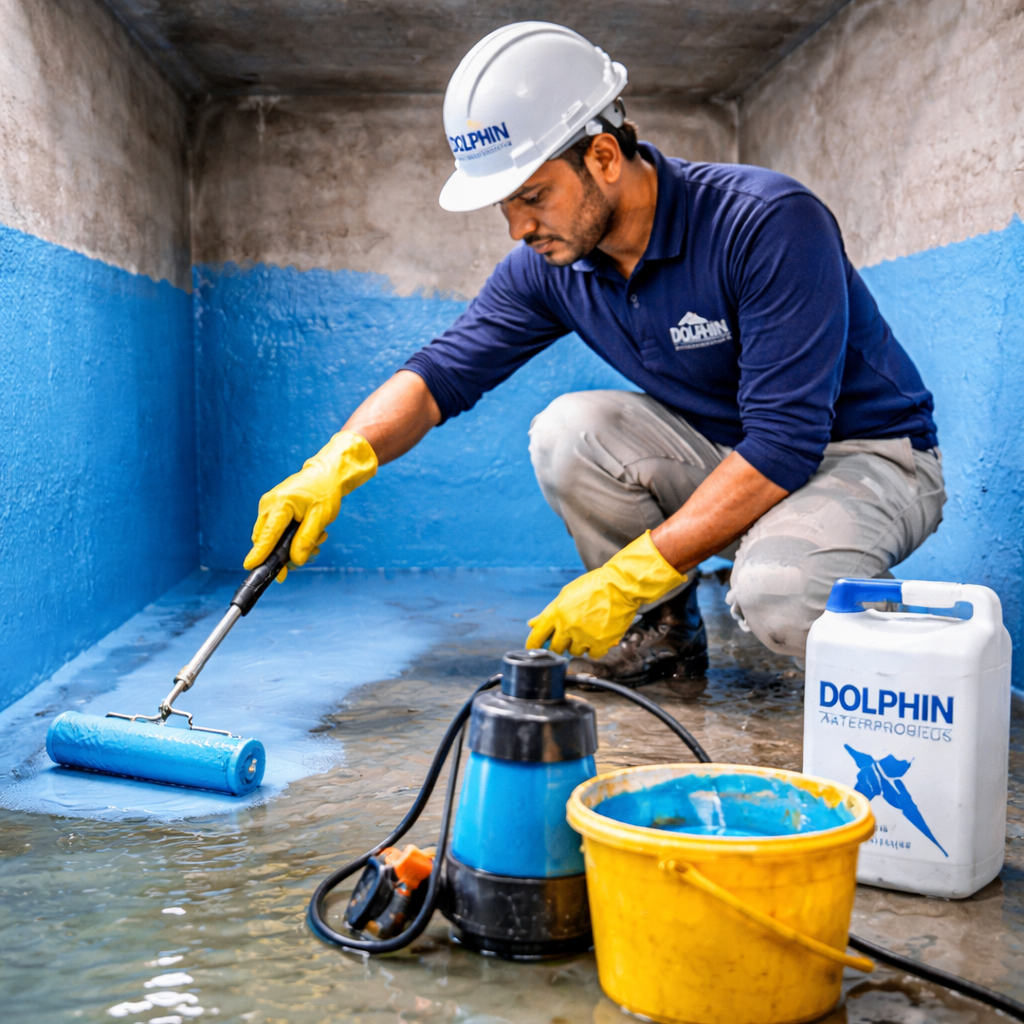 Water tank sump waterproofing in Trichy leak proof solutions