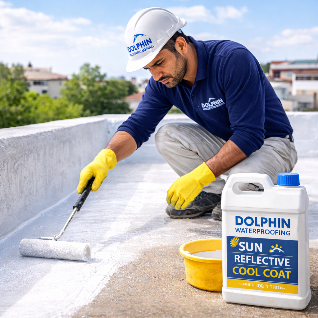 Cool roof coating in Trichy heat reduction solution
